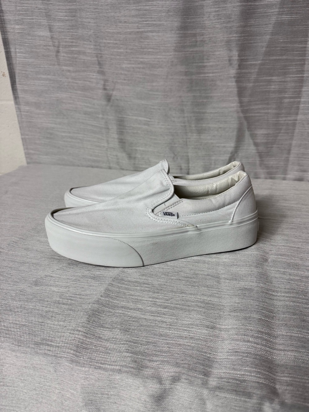 Platform White Vans